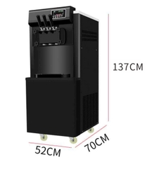 Máy Làm Kem Đứng 3 Vòi CVSA BQL-Y4000