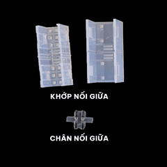 Khớp Nối Giữa Cho LED Dây Neon Ngoài Trời Nanoco NSTN120-MC