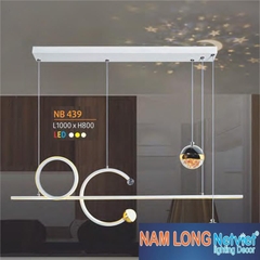 Đèn Thả Trần Led 3 Màu Nam Long Netviet NB 439