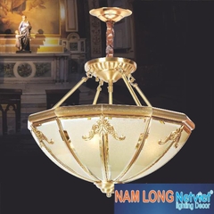 Đèn Thả Bàn Ăn Đồng Cổ Điển Nam Long Netviet NB 0097