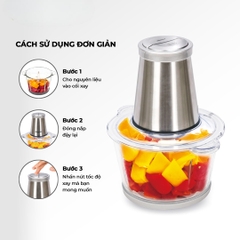 Máy Xay Đa Năng Thủy Tinh Zimmermann ZMC-7058SG (2L)