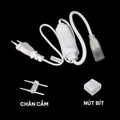 Phụ Kiện Đèn: Driver Nguồn Cho LED Dây Ngoài Trời 120 Chip LED (1 Dãy và Eris Series) Nanoco NST1207-PC
