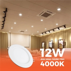 Đèn Âm Trần Nanoco Mira Series NPM12 (12W)