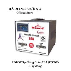 Sạc Tăng Giảm Robot 20A (12v)-(Dây đồng)