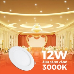 Đèn Âm Trần Nanoco Mira Series NPM12 (12W)