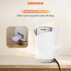 Ấm Đun Siêu Tốc Nanoco NKT1817DG / NKT1817W