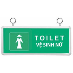 Đèn Chỉ Dẫn: Nhà Vệ Sinh Nữ Asia Lighting