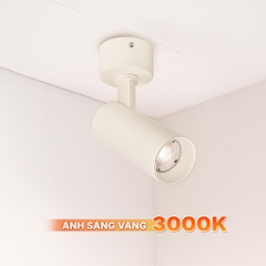 Đèn Rọi Thân Trắng T2 Nanoco Sora Series NTRS10W