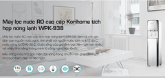 Máy lọc nước nóng lạnh Korihome WPK-938