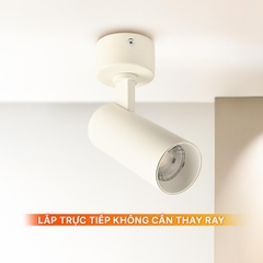 Đèn Rọi Thân Trắng T2 Nanoco Sora Series NTRS20W