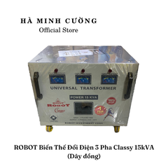 Biến Thế Đổi Điện 3 Pha Robot 15KVA (Dây đồng)