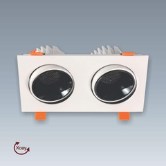 Đèn LED Downlight Âm Trần Mặt Vuông Chống Chói Bridgelux Inside Anfaco AFC 764/2 LED 12W
