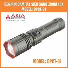 Đèn Pin Cầm Tay Thân Nhôm Asia Lighting DPCT-01