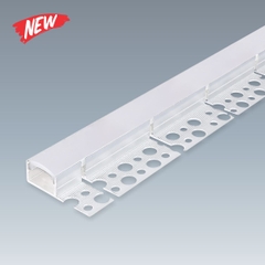 Phụ Kiện Đèn: Thanh Nhôm LED Uốn Cong Âm Viền Cao Cấp Anfaco B20 - 1 D