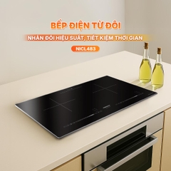 Bếp Điện Từ Đôi Nanoco NICL483