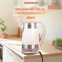 Ấm Đun Siêu Tốc Nanoco NKT3018BR