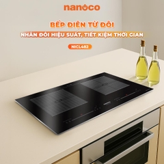 Bếp Điện Từ Đôi Nanoco NICL482