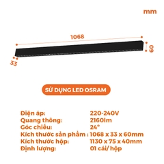 Đèn Thả Trần Nanoco NLNG36B