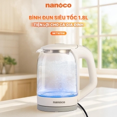 Ấm Đun Siêu Tốc Nanoco NKT1875W