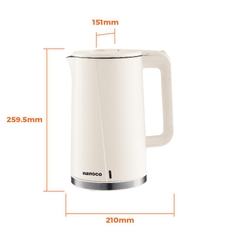 Ấm Đun Siêu Tốc Nanoco NKT1718BE / NKT1718G