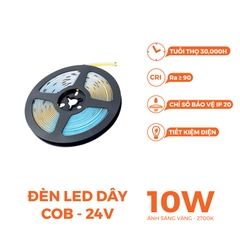 Đèn LED Dây COB Trong Nhà IP20 Nanoco NSTC320-20