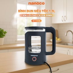 Ấm Đun Siêu Tốc Nanoco NKT1761DB / NKT1761G