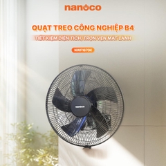 Quạt Treo Tường Nanoco NWF1670K