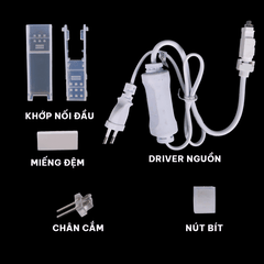 Phụ Kiện Đèn: Driver Nguồn Cho LED Dây Neon Ngoài Trời Nanoco NSTN120-PC