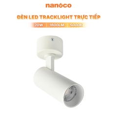 Đèn Rọi Thân Trắng T2 Nanoco Sora Series NTRS20W