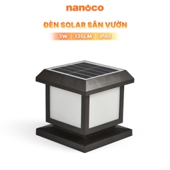 Đèn Sân Vườn Năng Lượng Mặt Trời Nanoco NTZ10200