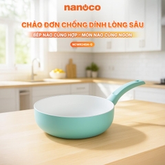 Chảo Hợp Kim Nhôm Cao Cấp Nanoco NCWR24DA-G