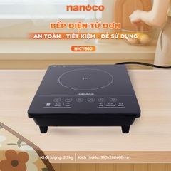 Bếp Điện Từ Nanoco NICY660