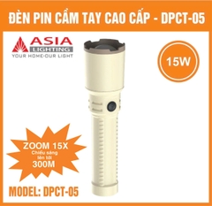 Đèn Pin Cầm Tay Cao Cấp Thân Nhựa Asia Lighting DPCT-05