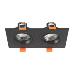 Phụ Kiện Đèn: Chóa Đèn Downlight Âm Trần MR16 Cao Cấp Anfaco AFC 388 D/2 - MR16
