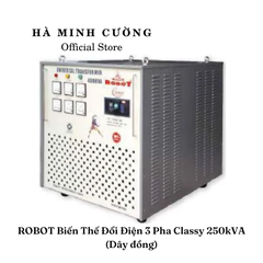 Biến Thế Đổi Điện 3 Pha Robot 250KVA (Dây đồng)