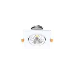 Đèn LED Downlight Âm Trần Mặt Vuông Khung Sắt Sơn Tĩnh Điện Anfaco AFC 318/1 LED 7W