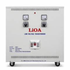 Biến Áp Cách Ly Đổi Nguồn Hạ Áp 3 Pha 200kVA LiOA 3K202M2DH5YC/D (Dây Đồng)