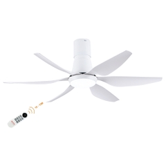 Quạt Trần Động Cơ DC Asia Lighting QT19-T (Màu Trắng Sang Trọng)