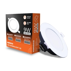 Đèn Âm Trần Nanoco 3S Series NDL09W (9W)
