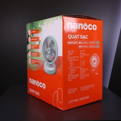 Quạt Sạc Nanoco NRF6213G / NRF6213P