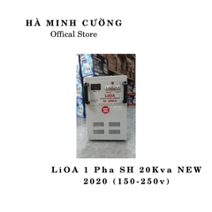 Ổn Áp LiOA 1 Pha 20KVA SH-20,000II NEW 2020 (150-250v) - Đồng hồ điện tử