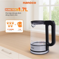 Ấm Đun Siêu Tốc Nanoco NKT1790