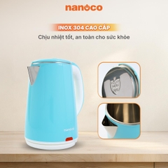 Ấm Đun Siêu Tốc Nanoco NKT2241B