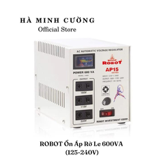 Ổn Áp Role Robot 600VA (125-240v)