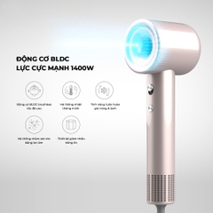 Máy Sấy Tóc Ion Hồng Unimax UM-8001HDC-P (1400W)