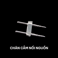 Phụ Kiện Đèn: Chân Cắm Nối Nguồn Cho LED Dây Ngoài Trời 120 Chip LED (1 Dãy và Eris Series) Nanoco NST1207-P