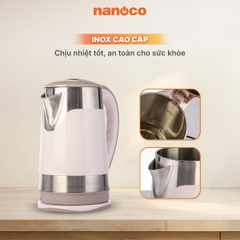 Ấm Đun Siêu Tốc Nanoco NKT3018BR