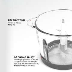 Máy Xay Đa Năng Thủy Tinh Zimmermann ZMC-7058SG (2L)