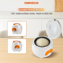 Nồi Cơm Điện Nanoco NRC0801W