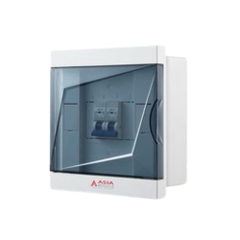 Tủ Điện Âm Tường Mặt Kính Trong Asia Lighting TDAT-KC-2-4